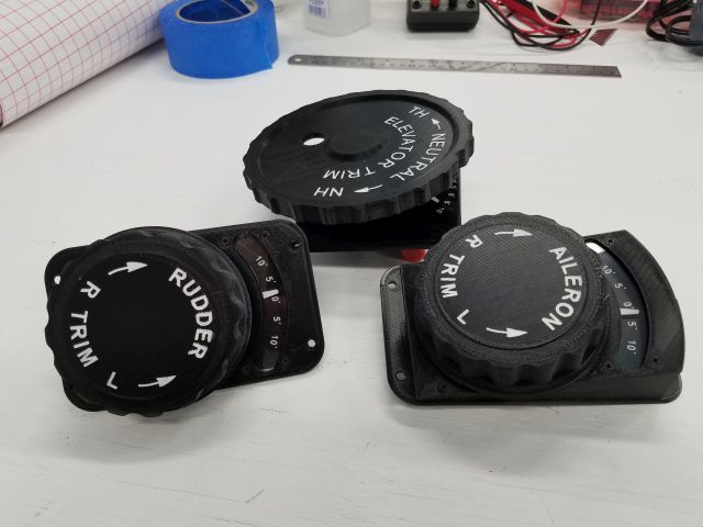 Completed Trim Control Indicators